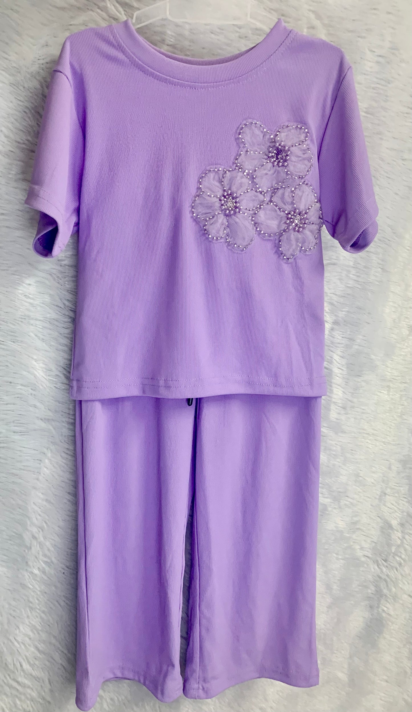 Lilac Blossom Coord Set for Girls