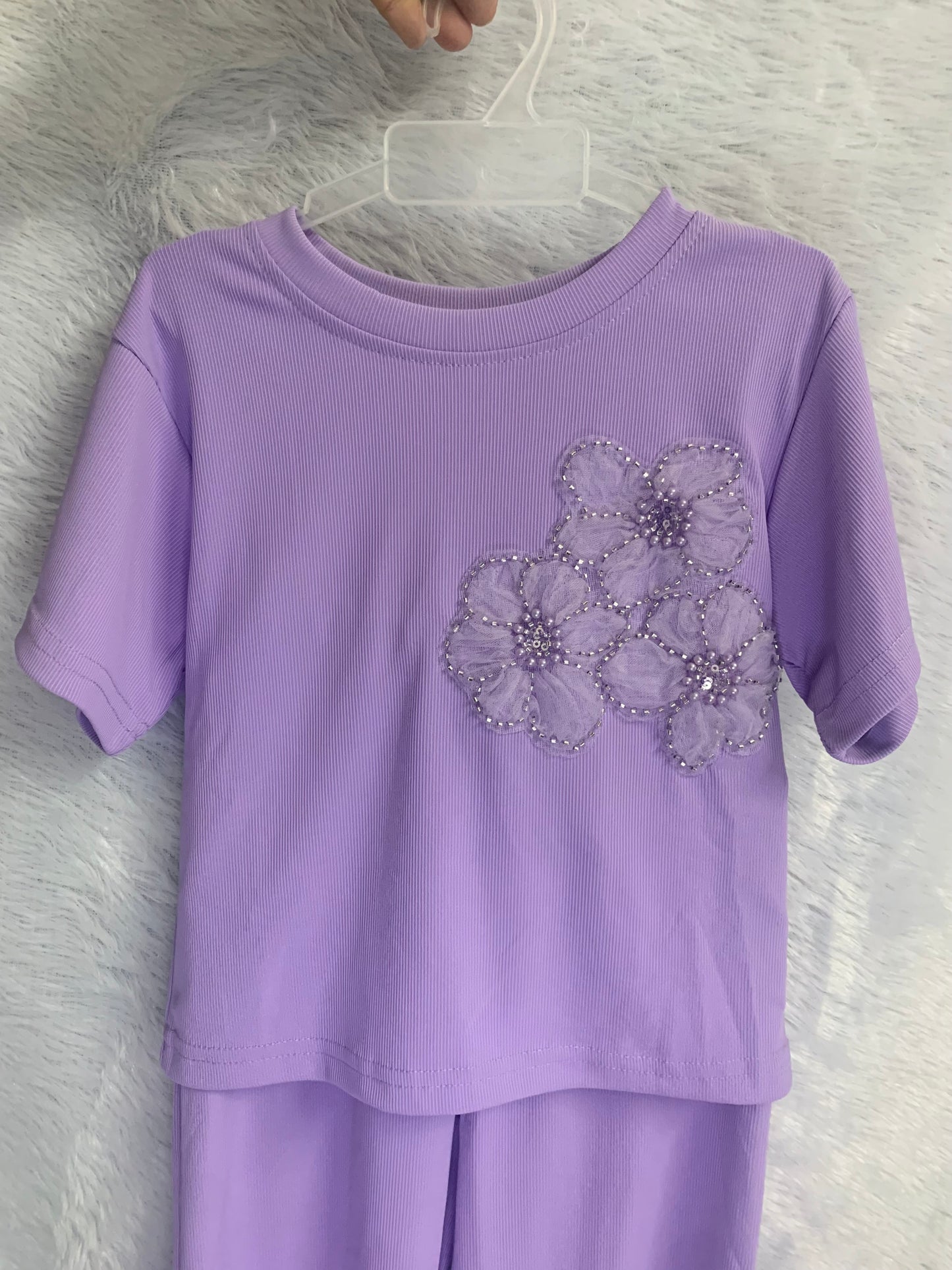 Lilac Blossom Coord Set for Girls