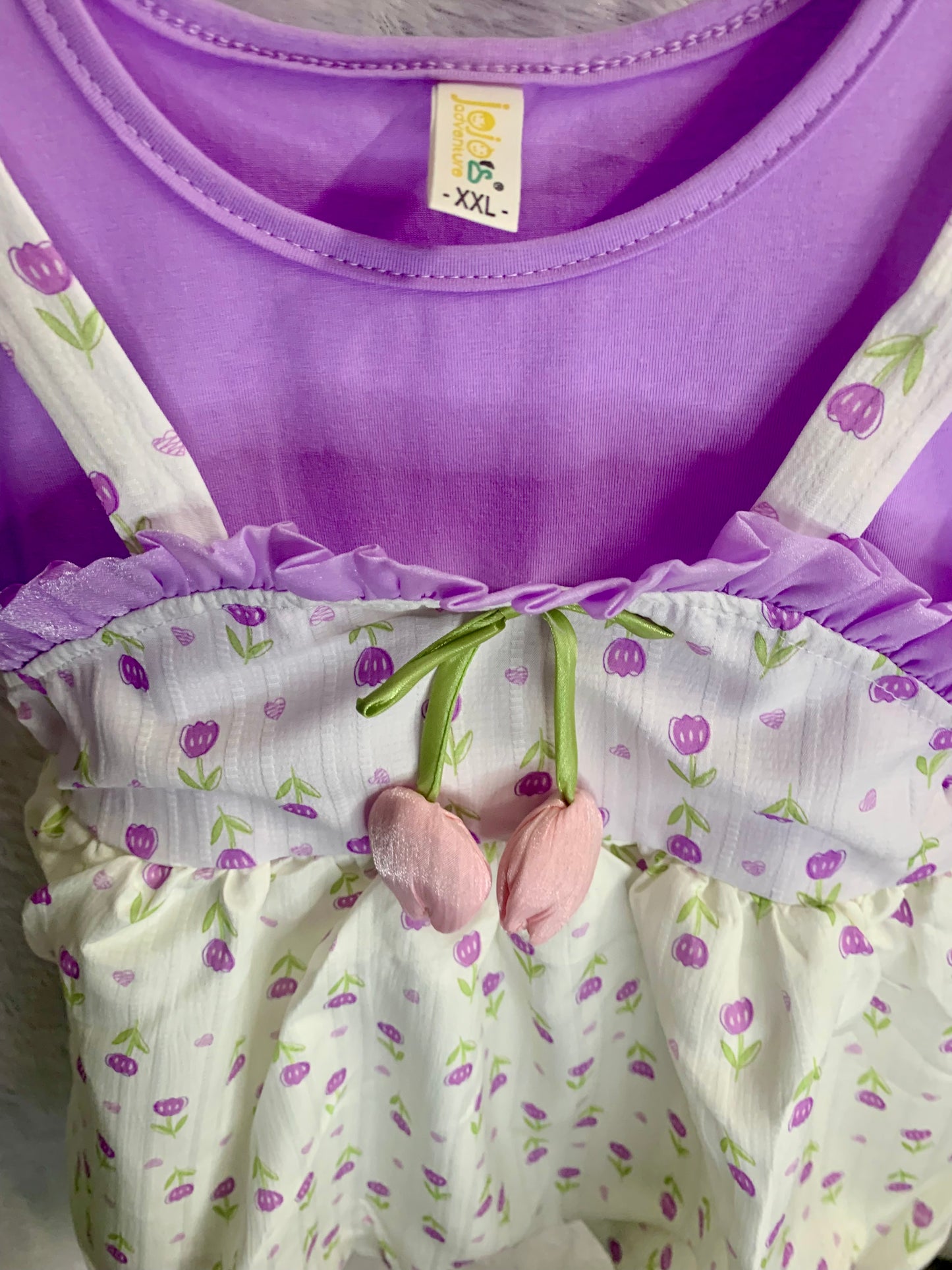 Lavender Tulip Dress Set