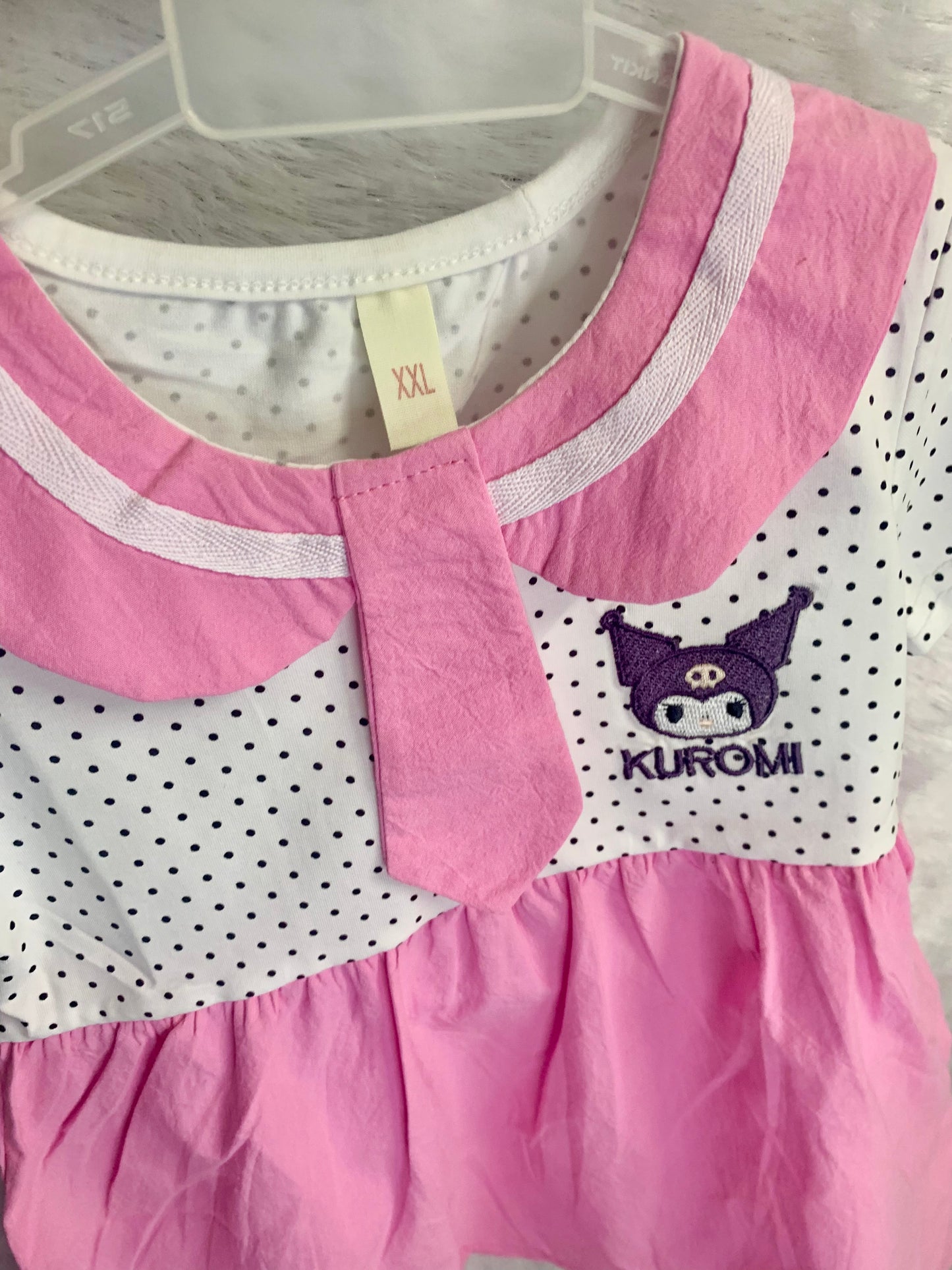 Pink Polka Dot Dress