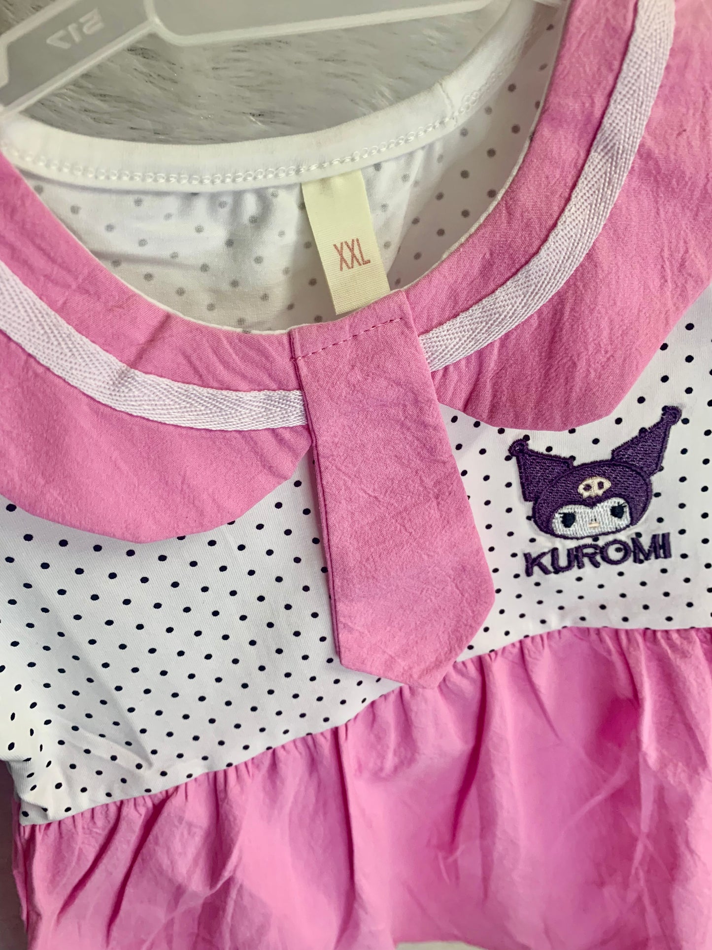 Pink Polka Dot Dress